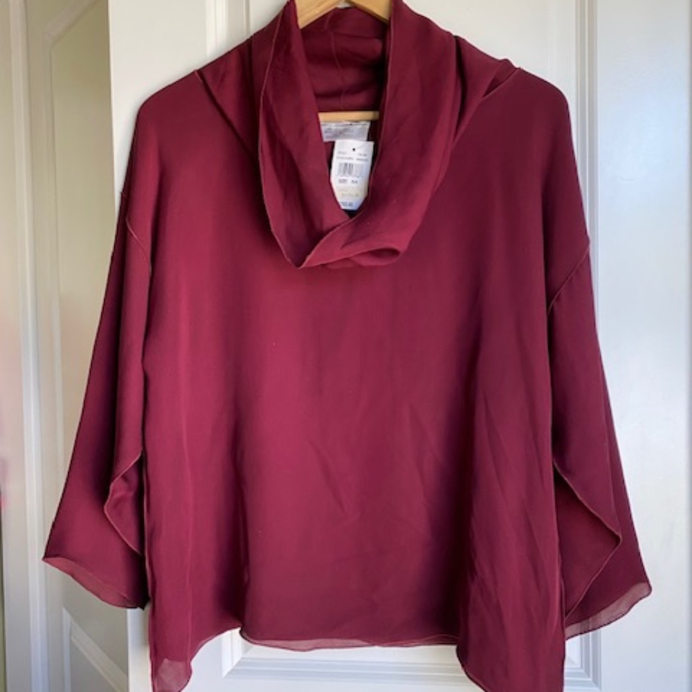 Zoran silk blouse and pants